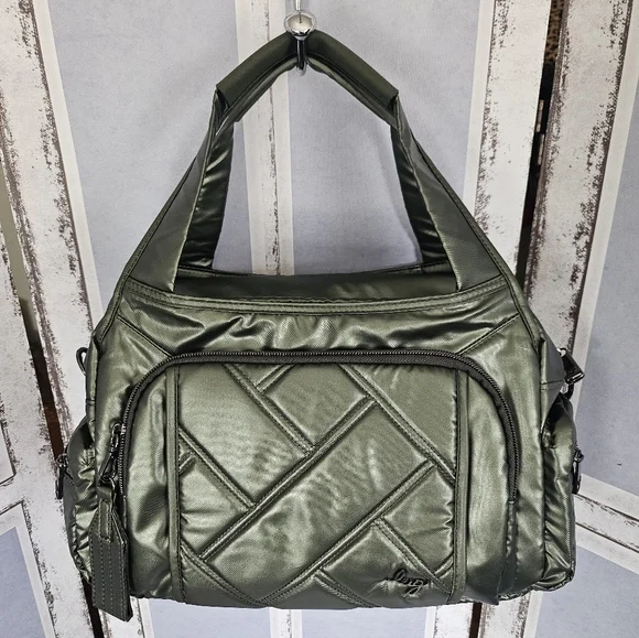 Retailed For $130, Like New Lug Rumble Satchel With Crossbody/Shoulder Strap - Picture 2 of 10